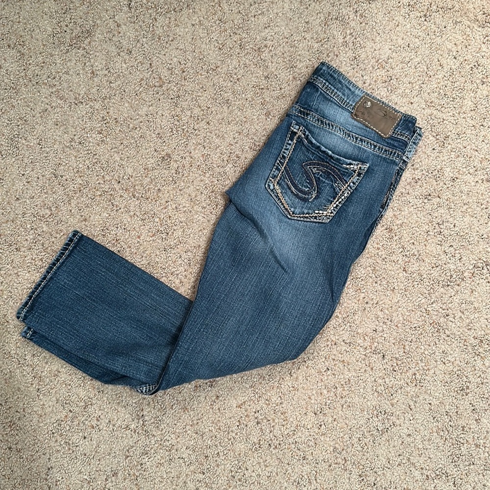 Silver Suki Capris